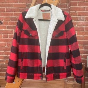 Levis Wool Trucker Jacket